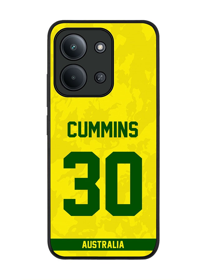 For Xiaomi Poco C85 4G Case,Slim fit Camera Protection, Shockproof Thin Phone cover  - Australia Pat Cummins, Jersey No 30
